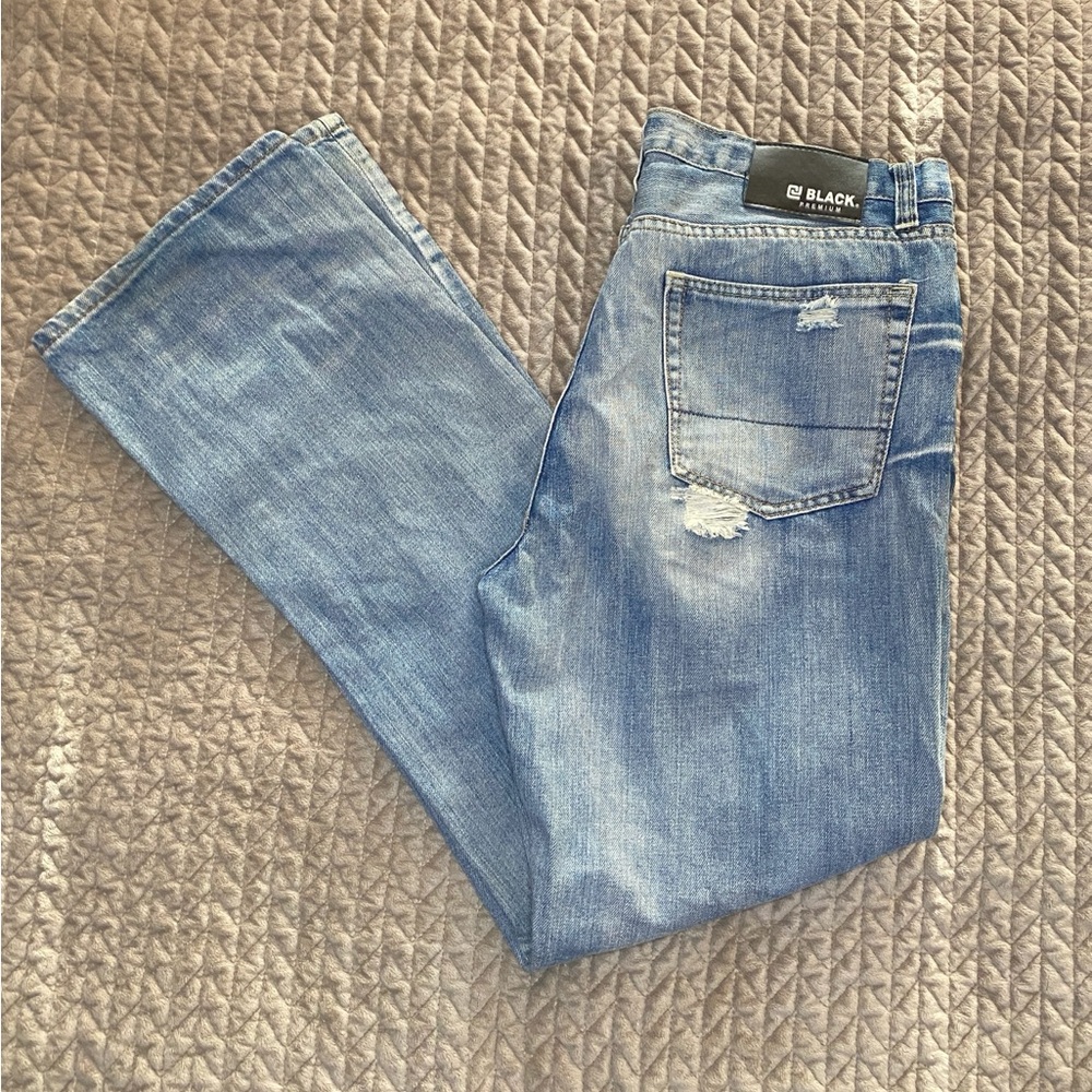 Men's Black Premium Jeans Sz 36/34